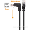 UTP/STP 90Degree Right Angle Cat5/6/7/8 RJ45 Ethernet Cable